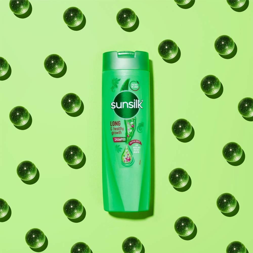 Sunsilk Long & Healthy Growth Shampoo, 180 ml, Pack of 1 Sunsilk Long & Healthy Growth Shampoo, 180 ml, Pack of 1