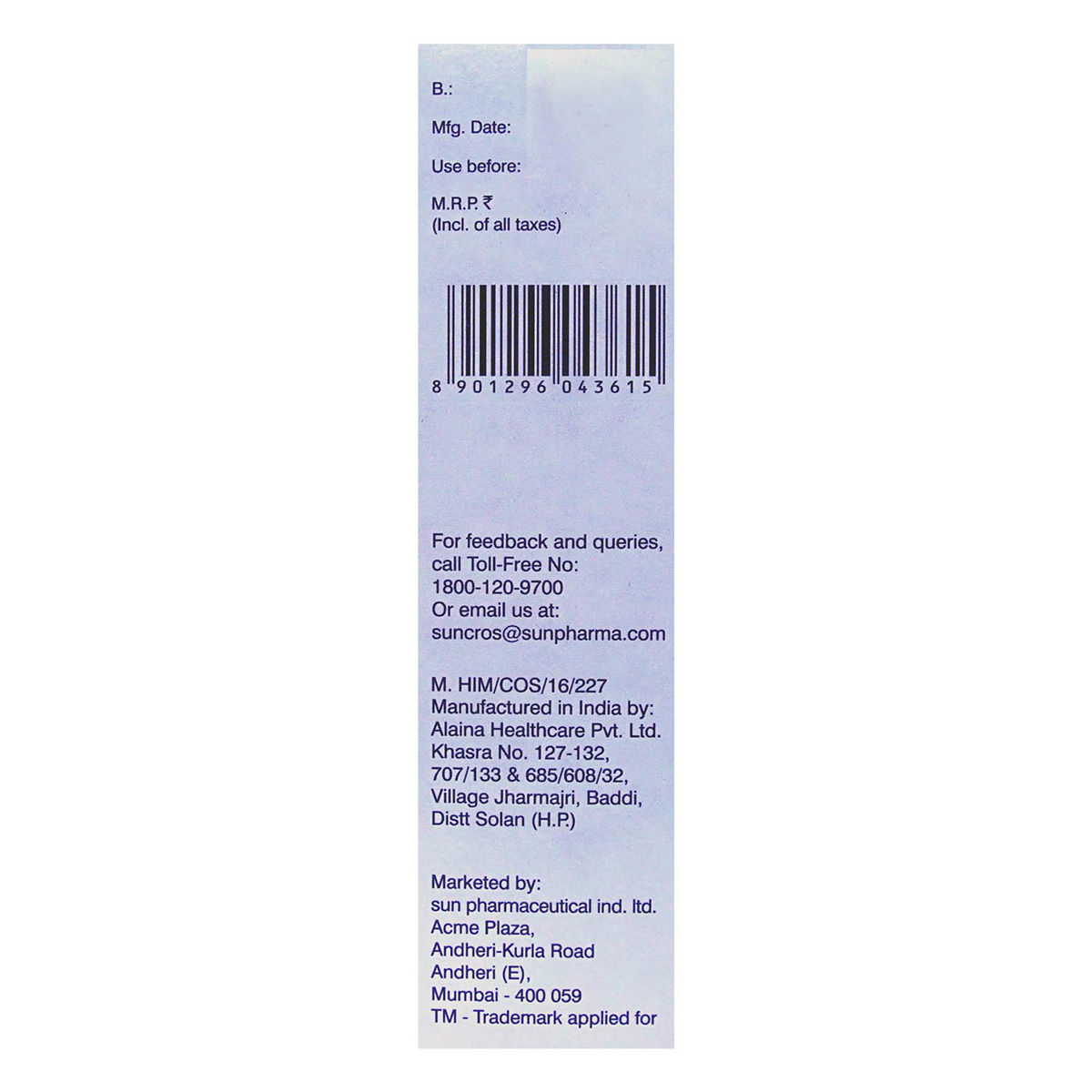 Suncros Tint Sunprotect Gel SPF 50+ PA+++ IR+UVA+UVB, 50 gm Price, Uses ...