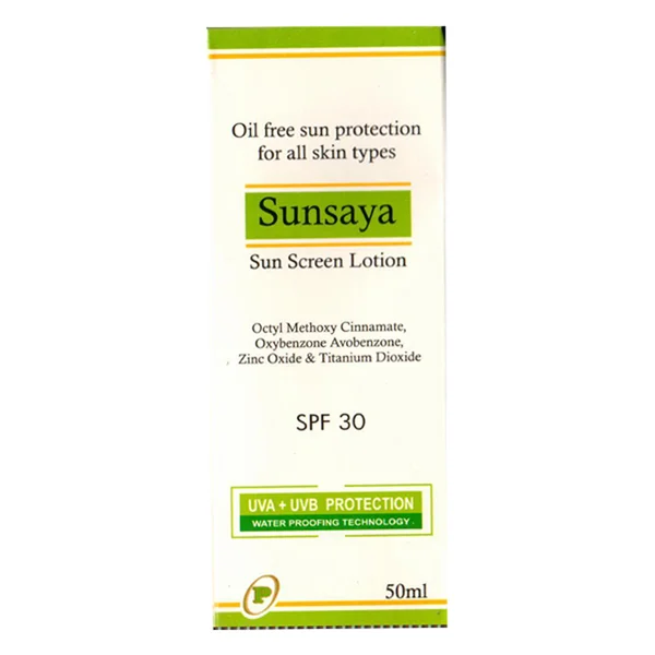 Sunsaya Spf 30 Sunscreen Lotion 50 ml