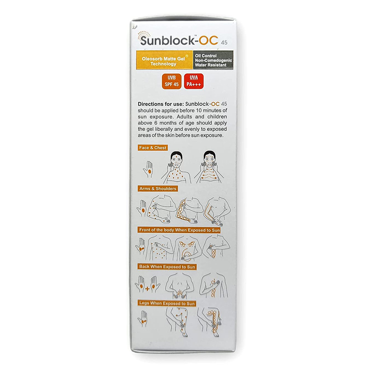 Sunblock OC 45 Gel 50 gm, Pack of 1 Sunblock OC 45 Gel 50 gm, Pack of 1