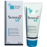Sunstop Silk Spf 58+ Sunscreen Cream 60 gm, Pack of 1