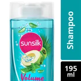 Sunsilk Coconut Water &amp; Aloe Vera Volume Shampoo, 195 ml, Pack of 1