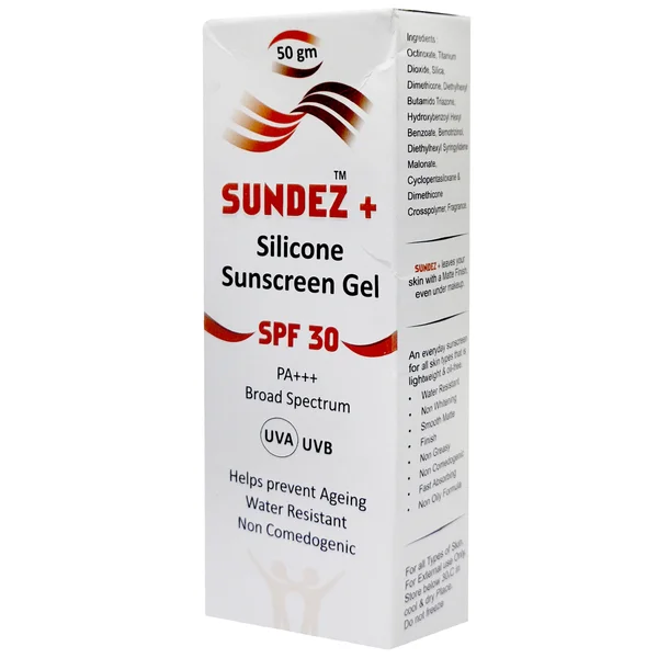 Sundez Plus Spf 30 Sunscreen Gel 50 gm