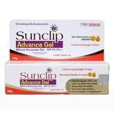 Sunclip Advance Silicone Sunscreen SPF 50 PA+++ Gel 60 gm, Pack of 1