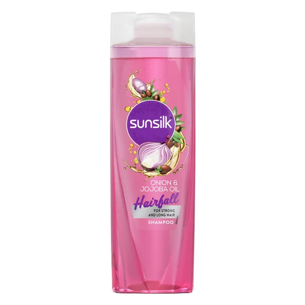 Sunsilk Onion &amp; Jojoba Oil Hairfall Shampoo, 195 ml, Pack of 1