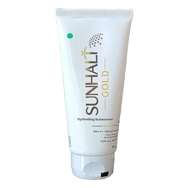 Sunhalt Gold Spf 50 Pa +++ Hydrating Sunscreen Gel 60 gm, Pack of 1
