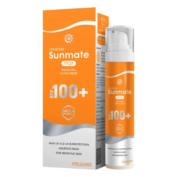 Sunmate Max Spf 100+ Aqua Gel Sunscreen 50 gm, Pack of 1