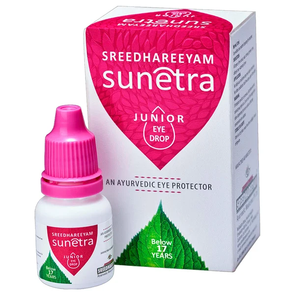 Sreedhareeyam Sunetra Junior Eye Drops, 10 ml