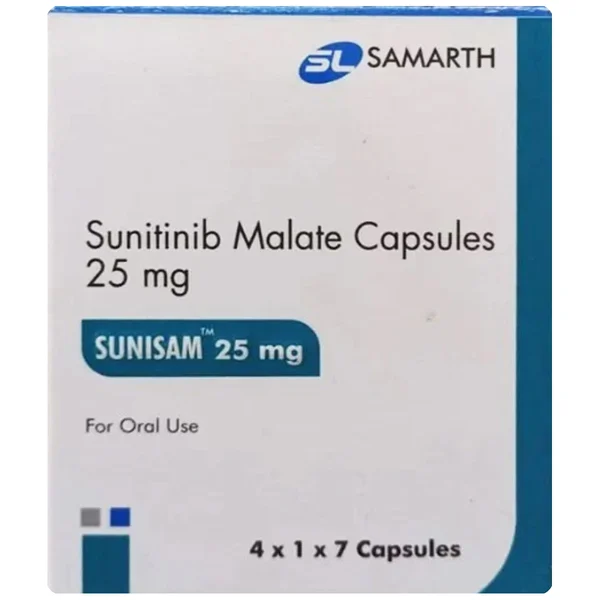 Sunisam 25 mg Capsule 7's