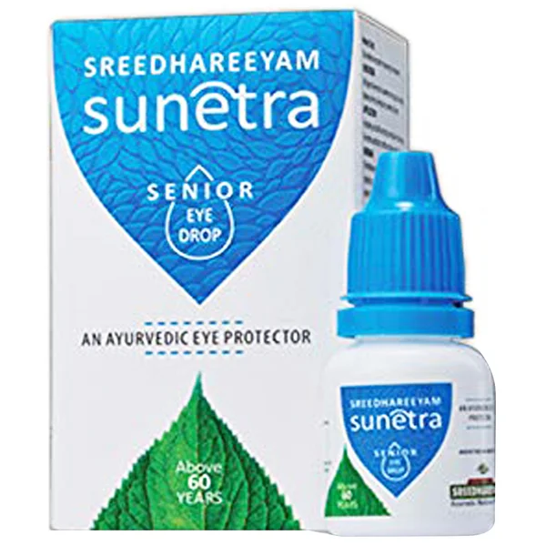 Sreedhareeyam Sunetra Senior Eye Drops, 10 ml
