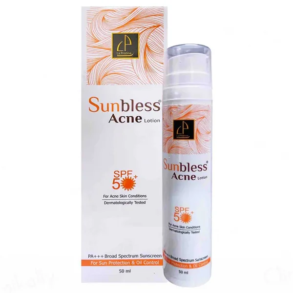 Sunbless SPF50+ PA++  Acne Sunscreen Lotion, 50 ml