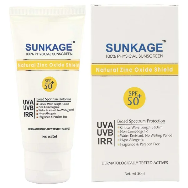 Sunkage SPF50+ Sunscreen, 50 ml