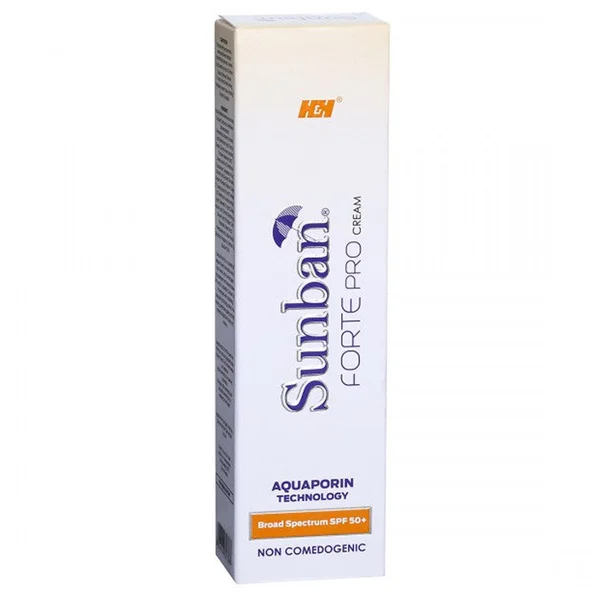 Sunban Forte Pro SPF 50+ PA+++ Cream 60 gm
