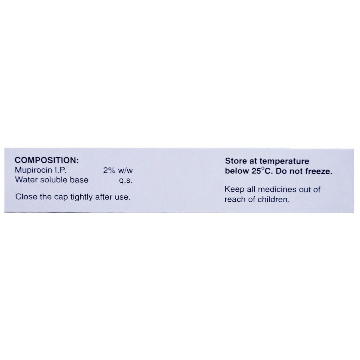 Supirocin Ointment 5 gm, Pack of 1 OINTMENT Supirocin Ointment 5 gm, Pack of 1 OINTMENT