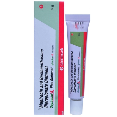 Supirocin-B Plus Ointment 5 gm, Pack of 1 OINTMENT