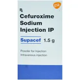Supacef 1.5 gm Injection 1's, Pack of 1 INJECTION