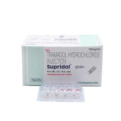 Supridol 100 mg Injection 2 ml, Pack of 1 Injection