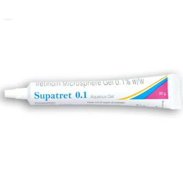 Supatret 0.1% Gel 20 gm, Pack of 1 Gel