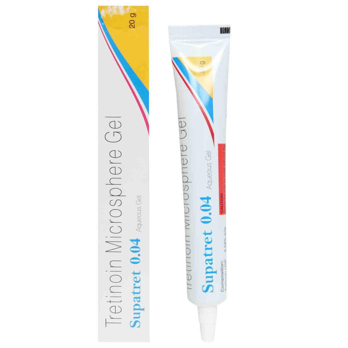 Supatret 0.04 Aqueous Gel 20 gm, Pack of 1 GEL Supatret 0.04 Aqueous Gel 20 gm, Pack of 1 GEL