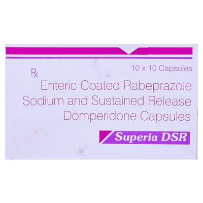 Superia DSR Capsule 10's, Pack of 10 CAPSULES