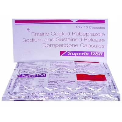 Superia DSR Capsule 10's, Pack of 10 CAPSULES