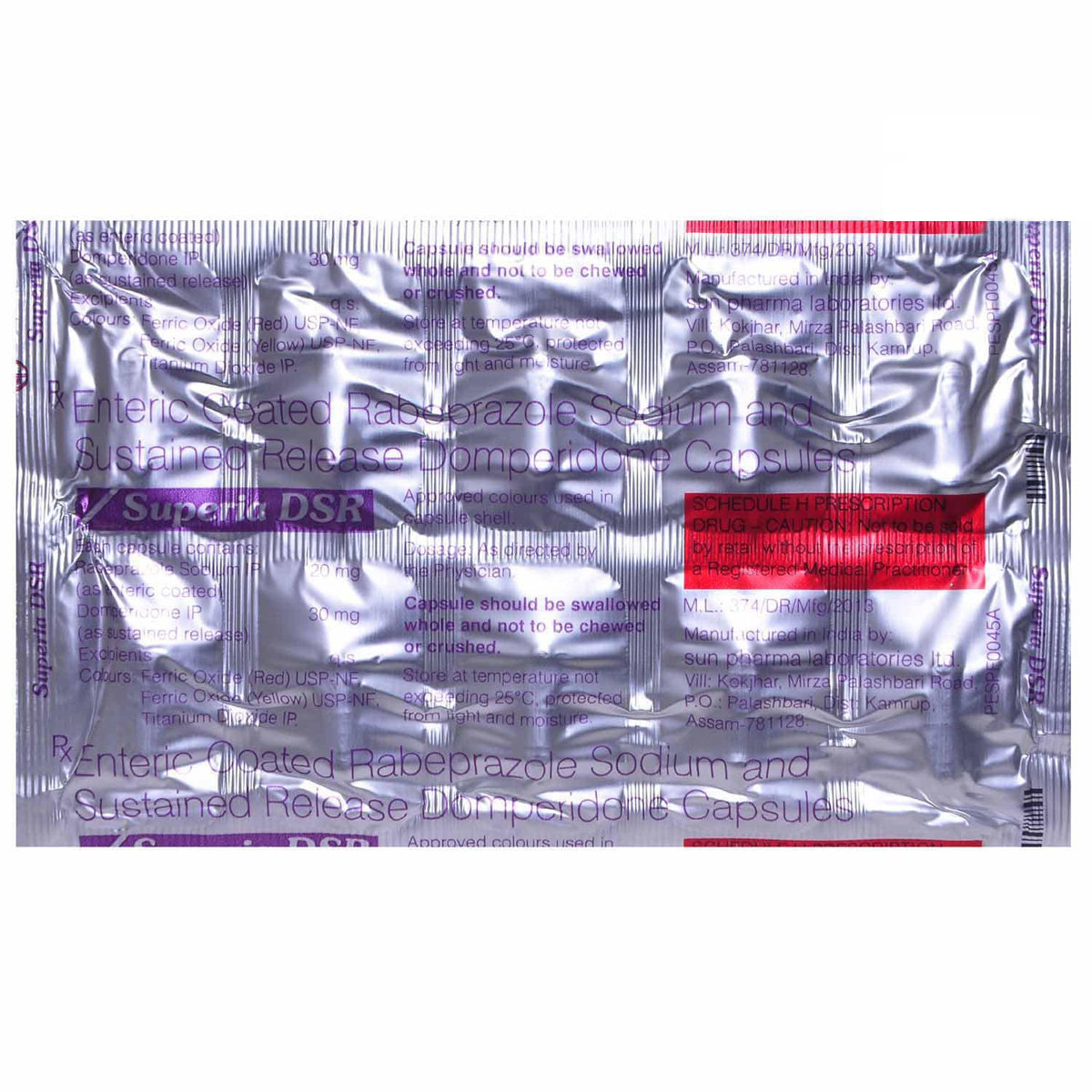 Superia DSR Capsule 10's, Pack of 10 Superia DSR Capsule 10's, Pack of 10