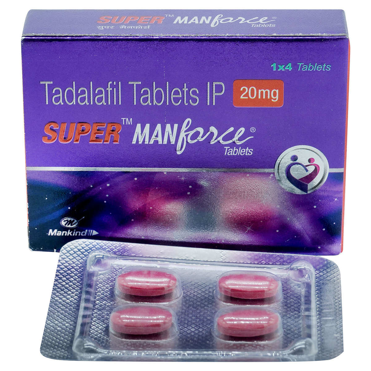 Super Manforce Tablet 4's, Pack of 4 TabletS Super Manforce Tablet 4's, Pack of 4 TabletS