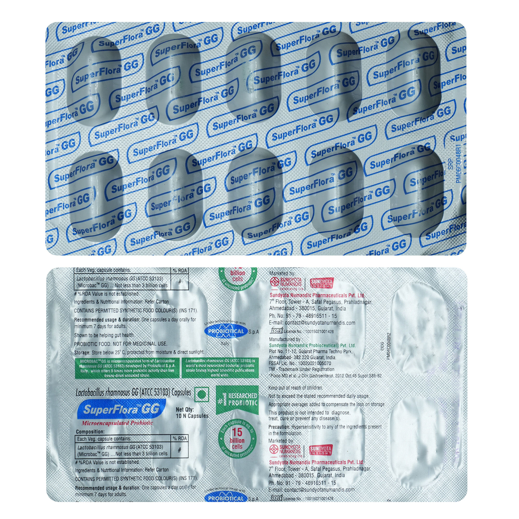 Superflora GG Capsule | Uses, Side Effects, Price | Apollo Pharmacy