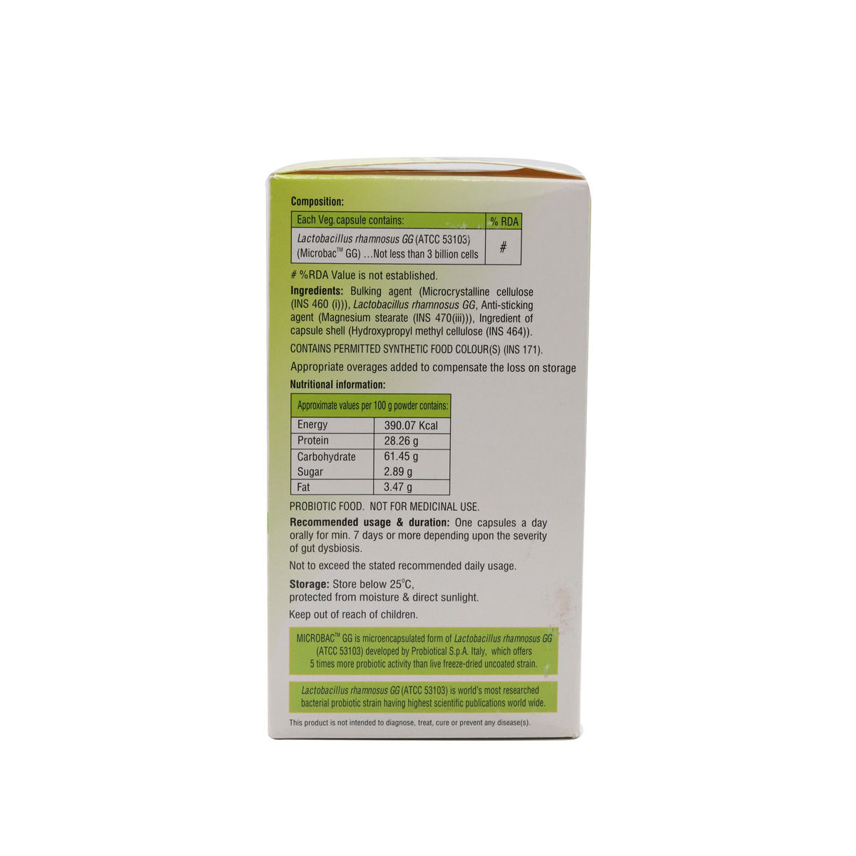 Superflora GG Capsule 10's Price, Uses, Side Effects, Composition ...