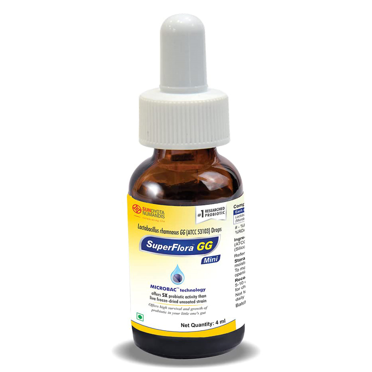 Buy Superflora GG Mini 1 Billion Cfu Children Drops 4 ml Online