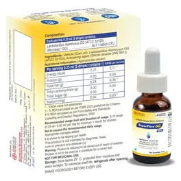 Superflora GG Mini 1 Billion Cfu Children Drops 4 ml | Uses, Side ...