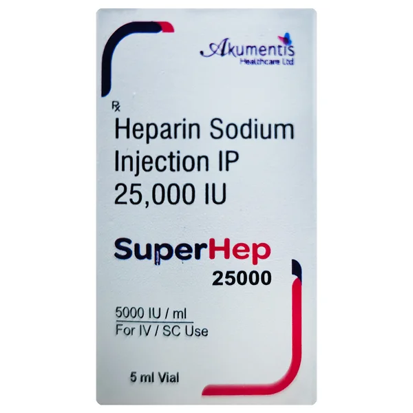 Superhep 25000 Injection 5 ml