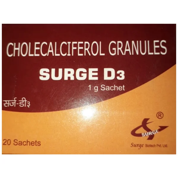Surge D3 Sachet 1 gm, Pack of 1