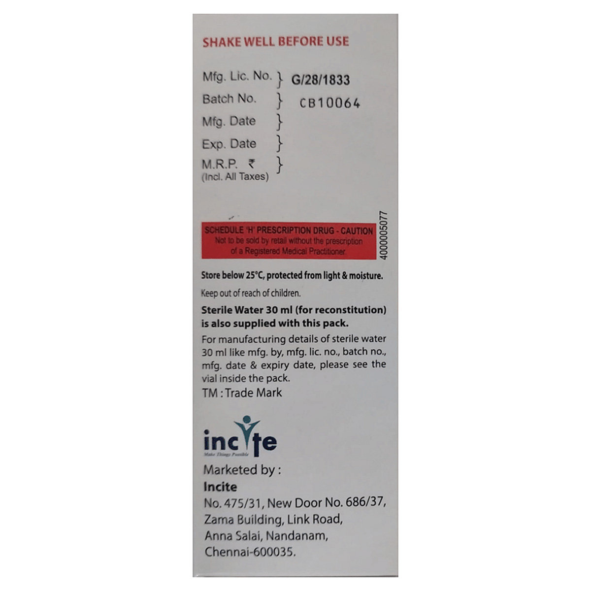 Survive Oral Suspension 30 ml, Pack of 1 SUSPENSION Survive Oral Suspension 30 ml, Pack of 1 SUSPENSION