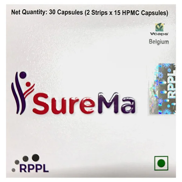 Surema Capsule 15's, Pack of 15 CAPSULES
