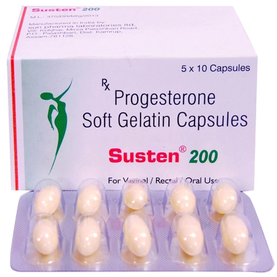 Susten 200 Capsule 10's, Pack of 10 CapsuleS