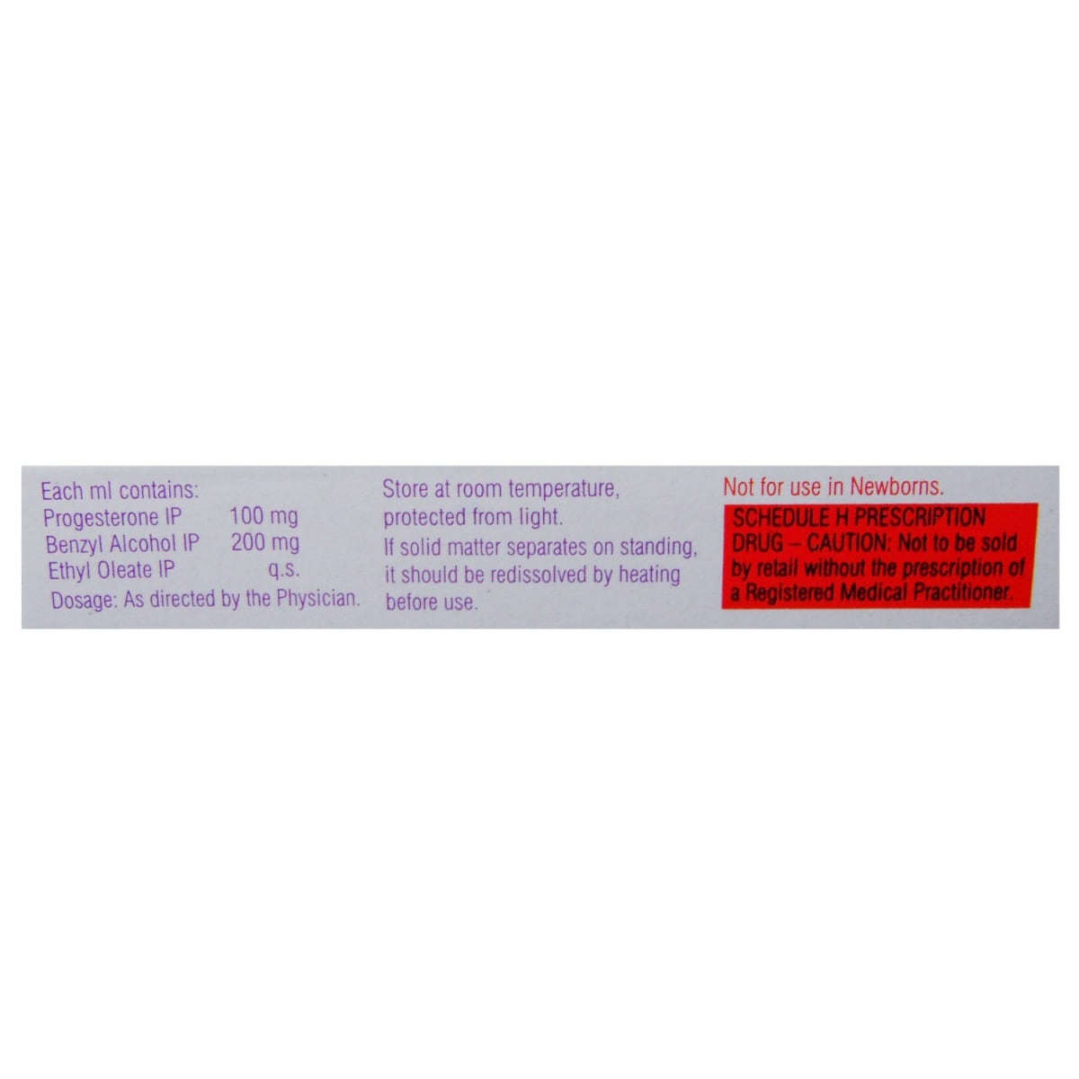 Susten 100 mg Injection 1 ml, Pack of 5 InjectionS Susten 100 mg Injection 1 ml, Pack of 5 InjectionS