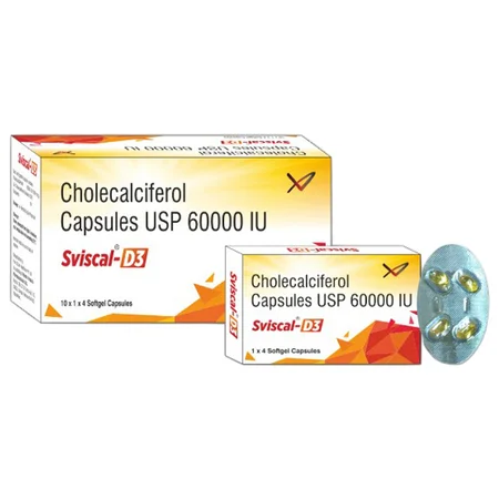 Sviscal-D3 Softgel Capsule 4's