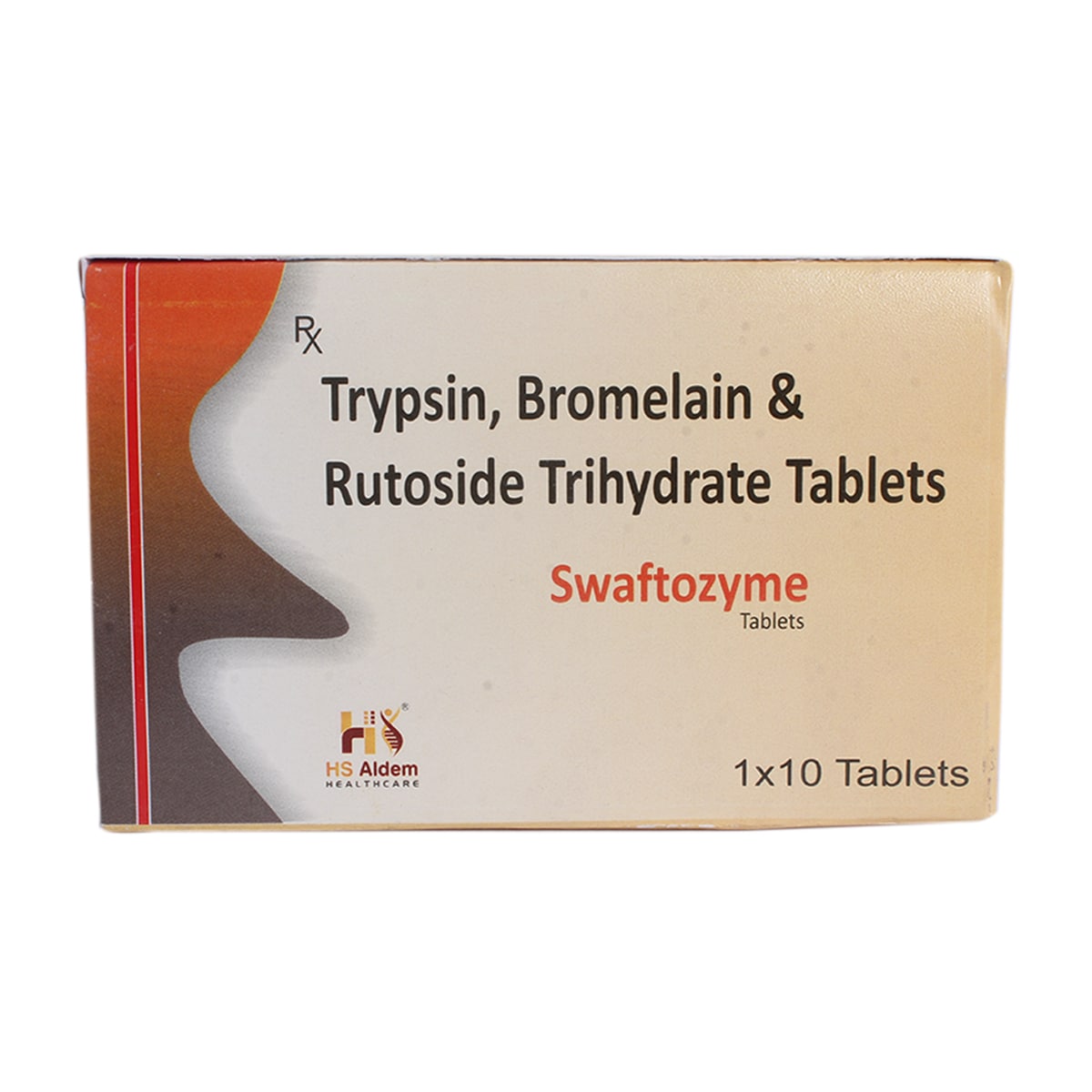 Swaftozyme Tablet 10's, Pack of 10 TABLETS Swaftozyme Tablet 10's, Pack of 10 TABLETS