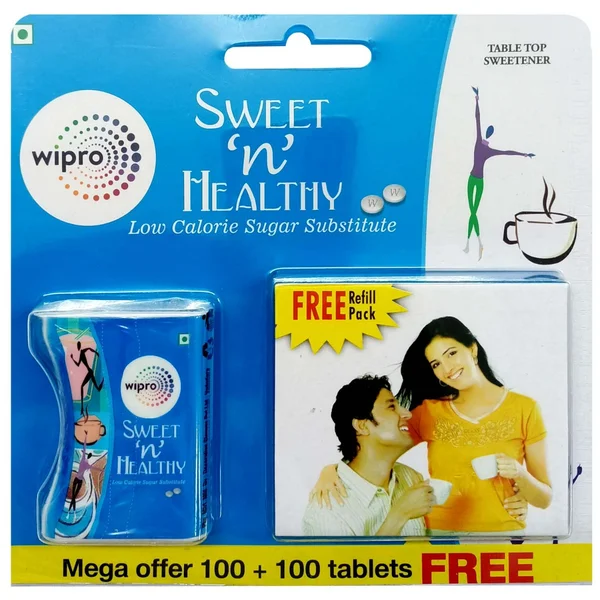 Sweet N Healthy, 100 Tablets + 100 Free, Pack of 1