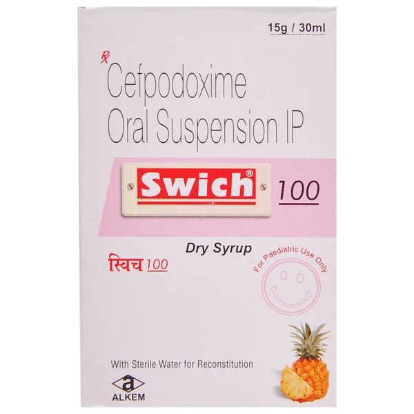 Swich 100 Dry Syrup 30 ml, Pack of 1 Syrup