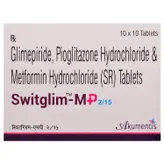 Switglim-MP 2/15 Tablet 10's, Pack of 10 TABLETS