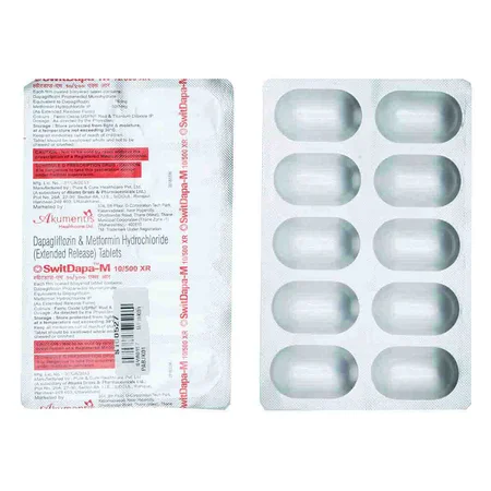Switdapa-M 10/500 XR Tablet 10's