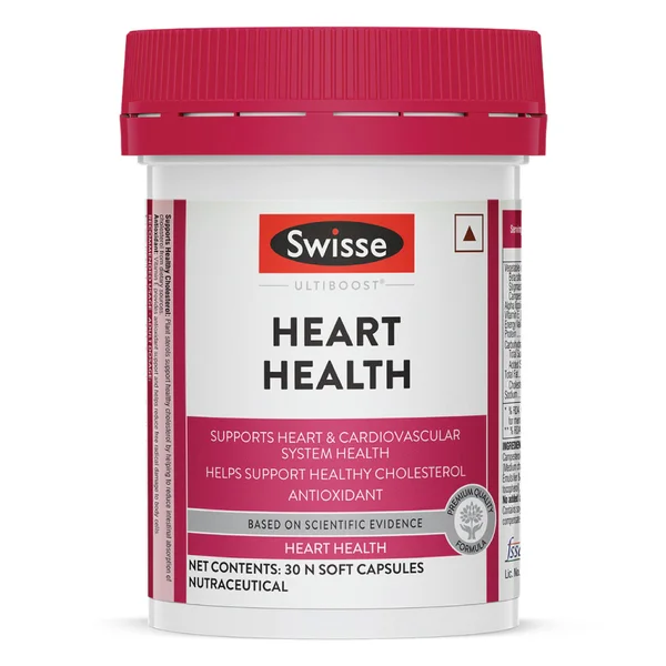 Swisse Ultiboost Heart Health, 30 Capsules, Pack of 1