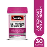 Swisse Ultiboost 25000 mg High Strength Cranberry, 30 Capsules, Pack of 1