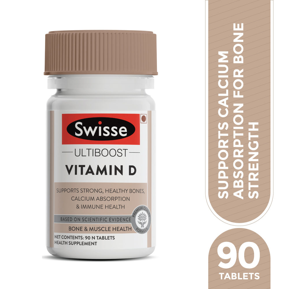 Buy Swisse Ultiboost Vitamin D, 90 Tablets Online