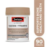Swisse Ultiboost Calcium + Vitamin D, 90 Tablets, Pack of 1