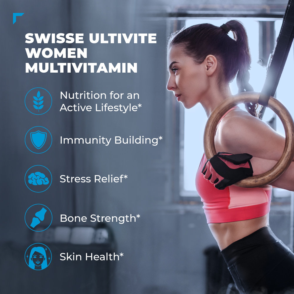 Swisse Ultivite Women's Multivitamin, 60 Tablet, Pack of 1 Swisse Ultivite Women's Multivitamin, 60 Tablet, Pack of 1