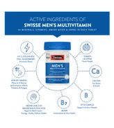 Swisse Ultivite Men's Multivitamin, 60 Tablets, Pack of 1
