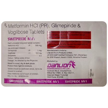 Switpride MV1 Tablet 10's